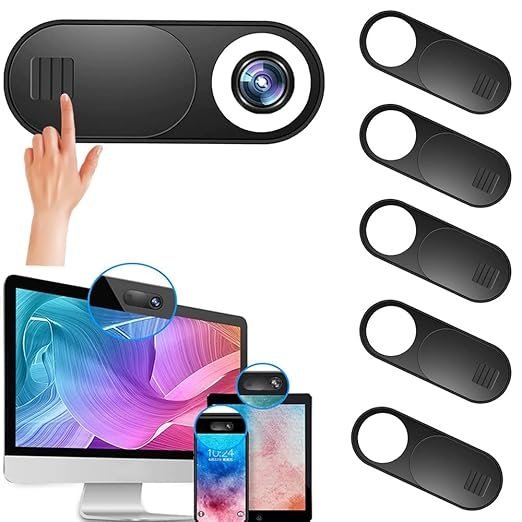 BARTER KINGS Ultra-Thin Webcam Cover Slide for Laptop & Devices
